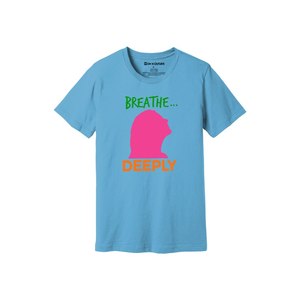 Thèmes de gentillesse imprimer 100% t-shirt en tissu de coton 160-180 à lourd GSM 12 couleurs disponibles Personnalisé votre propre conception et placement - Product Image 5