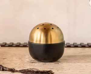 Achetez un porte-encens décoratif en bois et métal pour usage religieux, écologique, brûleur de Bakhoor, prix de gros tendance, livraison rapide - Product Image 2