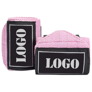 Muñequera de neopreno transpirable multicolor con logotipo personalizado, soporte de mano de Fitness resistente para hombres y mujeres - Product Image 2