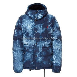 Veste matelassée à capuche imperméable en laine écologique convertible Boulder pour homme de haute qualité - Product Image 2