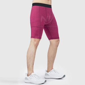 Quantité minimale de commande bas Short de compression de gymnastique avec logo personnalisé pour hommes nouveauté short de compression pour hommes - Product Image 5