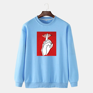 Custom Printing <b>Plain</b> <b>Sweatshirts</b> Blank Custom Logo Long Sleeves Men's Printed Hoodies & <b>Sweatshirts</b> - Product Image 1