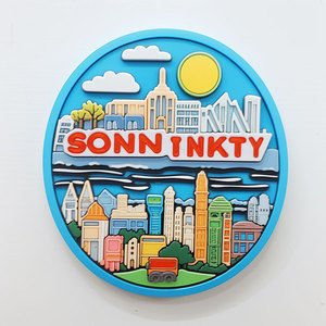 Trip Gifts Travel Souvenir Rubber Custom <b>Kids</b> Soft Pvc Refrigerator <b>Magnets</b> - Product Image 5