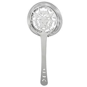 ที่กรองบาร์สเตนเลสสตีลอุปกรณ์เชคเกอร์บาร์เทนเดอร์ทำจากโลหะแบบยั่งยืนอุปกรณ์สำหรับการทำค็อกเทลผสมโลโก้ตามสั่ง - Product Image 1