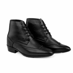 Zapatos formales de cuero pulido para hombre para negocios de oficina y bodas-Ajuste clásico ligero para estaciones de primavera y otoño - Product Image 1