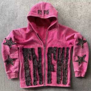 Haute qualité 500 Gsm hommes coton épais lourd français éponge pull à capuche brodé surdimensionné polaire goutte épaule-pour l'hiver - Product Image 4