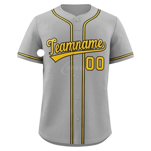 Camiseta de Béisbol Personalizada con Rayas |   Uniforme de Equipo Unisex para Hombre y Mujer |   Nombre y Número Personalizados |   Ropa Deportiva OEM al por Mayor - Product Image 1