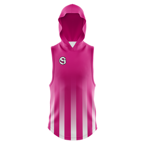 Custom Logo Printing Embossed Sublimation <b>Sleeveless</b> <b>Hoodie</b> <b>Men</b> Winter Fleece Blank Embroidered Sublimation <b>Sleeveless</b> <b>Hoodie</b> - Product Image 1