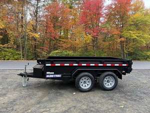 Fábrica al por mayor 3 toneladas 5 toneladas 7 toneladas 4 ruedas Farm Utility Mobile Mini Dump Trailer para aplicaciones de remolque de tractor - Product Image 4
