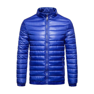 Chaquetas acolchadas para hombre con logotipo personalizado Ropa de abrigo ligera y cálida para uso en invierno y al aire libre - Product Image 5