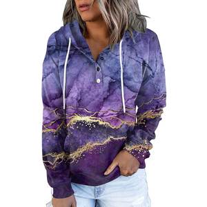 ผู้หญิงที่มีคุณภาพสูงกว่าHoodiesชุด Sweatsuitsที่กําหนดเองปักผู้หญิงHoodiesเสื้อสวมหัวขนาดUSA Hoodieสําหรับผู้หญิง - Product Image 5