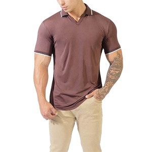 3025เสื้อโปโลผู้ชาย, เสื้อโปโลคอโปโลผ้าฝ้ายแนวสตรีทสวมใส่สบายมีสไตล์ใหม่ - Product Image 1