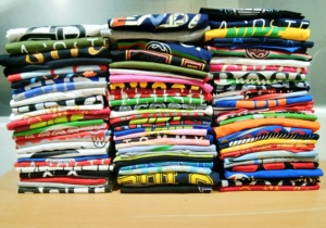 เสื้อยืดชายขนาดฟรีโลโก้ส่วนตัวเฮฟวี่เวทไหล่หล่นขนาดบวก streetwear เสื้อยืดเด็กชายผ้าฝ้ายมีสไตล์เสื้อยืดฤดูร้อน - Product Image 4