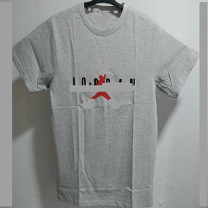 เสื้อเชิ้ตผ้าฝ้ายโพลีเอสเตอร์ขนาดใหญ่คุณภาพระดับพรีเมียมราคาถูก โลโก้ส่งเสริมการขายคุณภาพสูงพิมพ์เสื้อเชิ้ตผ้าฝ้ายระบายอากาศ - Product Image 3