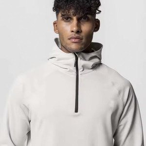 Sweat à capuche d'entraînement léger et respirant pour hommes et femmes Sweat à capuche de performance évacuant l'humidité pour hommes - Product Image 3