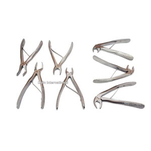 Juego de 7 Fórceps de Extracción para Bebés, para Extracción de Dientes Pediátricos, Cirugía Oral y Procedimientos Dentales Profesionales - Product Image 2