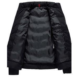 Chaqueta acolchada 2025 personalizada para hombre, chaqueta acolchada de invierno informal con soporte, diseño de burbujas de lona de alta calidad, ropa térmica transpirable - Product Image 3