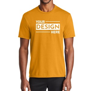 T-shirt unisexe en tissu tri-mélange, personnalisé avec broderie promotionnelle, t-shirts tri-mélange personnalisés pour adultes - Product Image 1