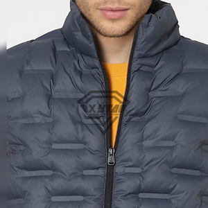 Gilet matelassé pour homme avec logo personnalisé OEM, léger, chaud, sans manches, veste respirante pour l'extérieur, gilet matelassé pour homme - Product Image 5