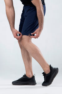 Shorts de course pour hommes à taille élastique personnalisée avec cordon de serrage, 100% polyester, short de bain en maille, short de plage pour hommes, impression de logo personnalisée - Product Image 5