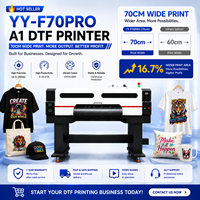 Imprimante DTF 70 cm pour la personnalisation créative de niches de produits |   Machine polyvalente pour chapeaux, sacs, chaussures et produits textiles spécialisés