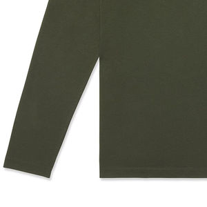 เสื้อยืดแขนยาวผู้ชายสำหรับฤดูหนาว ผ้าฝ้าย 100% ระบายอากาศได้ดี เป็นมิตรกับสิ่งแวดล้อม สตรีทแวร์ คุณภาพพรีเมียม - Product Image 6