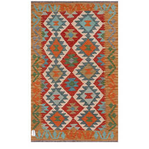 Tapis Kilim d'Afghanistan Maimana 160 X 102 cm Ensemble de tapis - Product Image 1
