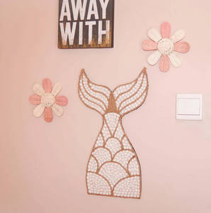 Venta al por mayor 2023 para decoración de vivero de flores de ratán vivero Rosa hecho a mano de Vietnam - Product Image 2