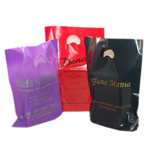 Custom printing die cut handle bags design plastic bag hot selling item from Vietnam manufacturer medium price high quality