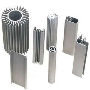 6063 6061 t5 t6 aluminium-extrusionsversorgung industrielles aluminium-extrusionsprofil kundenspezifisch extrudierte aluminiumprofile hersteller