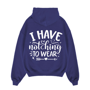 Sudadera con capucha de lana de invierno para adultos, ropa de calle de gran tamaño, hombro caído, logotipo impreso, sudaderas con capucha de talla grande para hombre - Product Image 4