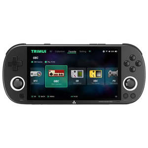 Retro Gaming <b>Portable</b> <b>Console</b> 12000 <b>Games</b> Classic Style 400 1 Video <b>Game</b> Player IPS Screen Wi-Fi Communication for Gift Personal - Product Image 1