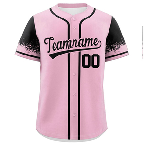 Camiseta de Béisbol para Hombre Adulto, 100% Poliéster, Absorbe la Humedad, Secado Rápido, Nombre y Números del Equipo Personalizables, Diseño Transpirable con Cuello en V - Product Image 6