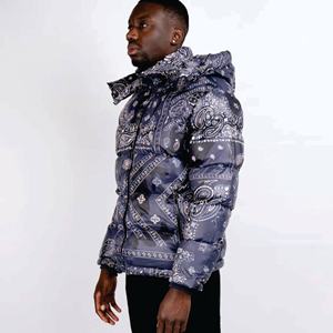 Fait sur mesure de haute qualité en gros Offre Spéciale doudoune d'extérieur pour hommes Veste en duvet à capuche tendance et élégante Veste en duvet respirante pour l'hiver - Product Image 4