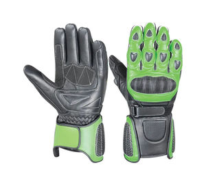 Premium Custom Full-Finger Racing <b>Gloves</b> Genuine Sheepskin Leather Unisex <b>Touchscreen</b> Capable Cycling Windproof Breathable - Product Image 1