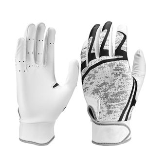 Gants de frappeur de baseball personnalisés pour les jeunes en tissu respirant avec caractéristiques de préhension serrée - Product Image 4