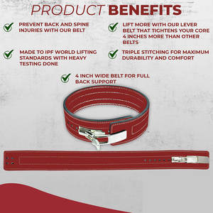 New Design Weightlifting <b>Belt</b> Bodybuilding <b>Belt</b> Training Waist Protector Weightlifting <b>Belt</b> - Product Image 3