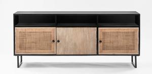 Meuble TV moderne fait main en bois de manguier Meuble unique pour hôtel centre commercial pour salle à manger chambre ferme salon entrée blanchisserie - Product Image 5