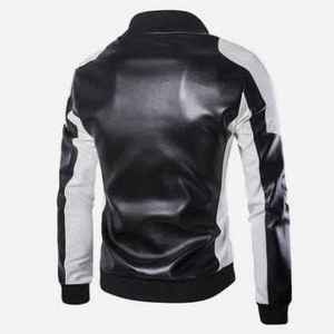 Nouvelle arrivée Veste en cuir pour homme Col Veste en cuir d'agneau d'hiver pour homme Manteau d'hiver en cuir Veste en cuir de grande taille Veste en cuir véritable pour homme - Product Image 4