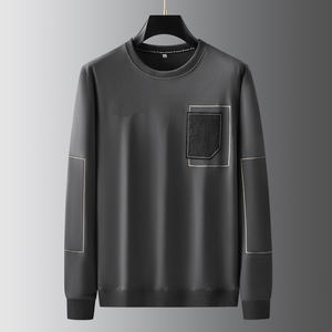 2025 Venta caliente logotipo personalizado suéter de los hombres 500 Gsm Sudadera con capucha suelta Color sólido Sudadera con capucha Fitness sudaderas con capucha pareja abrigo - Product Image 4