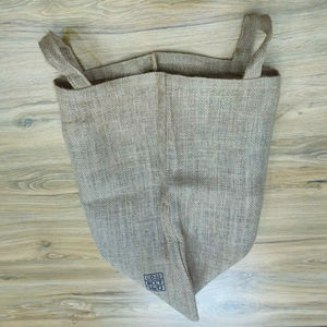 Sacs fourre-tout en coton 100% écologiques avec logo personnalisé, sacs de courses réutilisables laminés, qualité supérieure, emballage en vrac, toutes saisons - Product Image 3