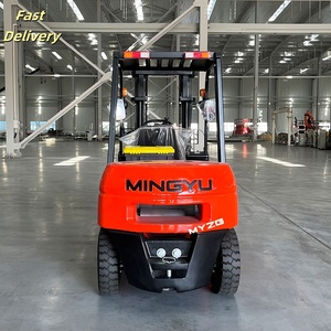 Heavy-Duty 3.5T Diesel Forklift with Adjustable Hydraulic Paper Roll <strong>Clamp</strong> for Industrial Warehouses Forklift <strong>Truck</strong> - Product Image 3