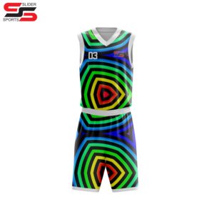 100% polyester tissu à séchage rapide maillot de basket-ball Logo personnalisé uniforme de basket-ball pour hommes uniforme doux et confortable - Product Image 5