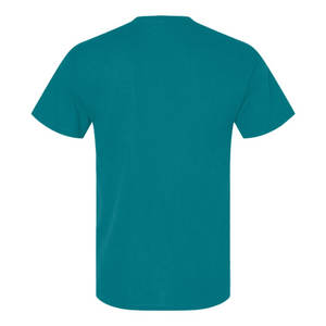 Bella + Canvas T-shirt à col rond à manches courtes pour homme Heather Deep Teal Blue T-shirts pour homme - Product Image 2