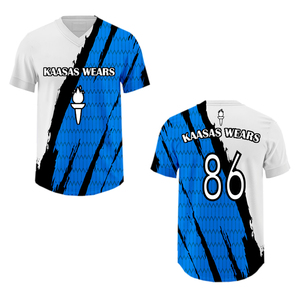 Maillot de baseball personnalisé par sublimation et série de maillots de tournoi respirants, uniforme de softball - Product Image 4