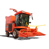 Récolteuse d'ensilage Machine de hachage d'alimentation diesel Petite récolteuse de fourrage diesel à vendre