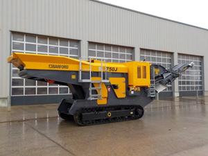 Trituradora de Mandíbulas BARFORD 750J con Motor Paso a Paso, Rodamiento y Engranaje, Capacidad Máxima de 350t/h para Trituración de Piedra y Roca, Larga Vida Útil - Product Image 2