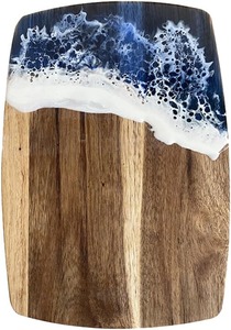 Planche à découper en bois de résine unique Accessoire de cuisine accrocheur pour la présentation des aliments Planche à fromage à vendre - Product Image 6