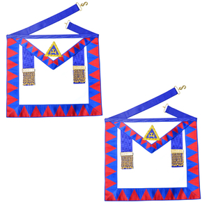 Vente en gros Tablier maçonnique Regalia Fabricant Tablier en peau d'agneau provincial de l'arche royale personnalisé - Product Image 6