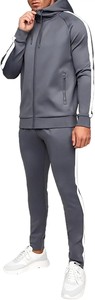 Chándal atlético con capucha para hombre, chándal de manga larga con cremallera completa, pantalones de chándal, trajes deportivos de retazos de 2 piezas - Product Image 2